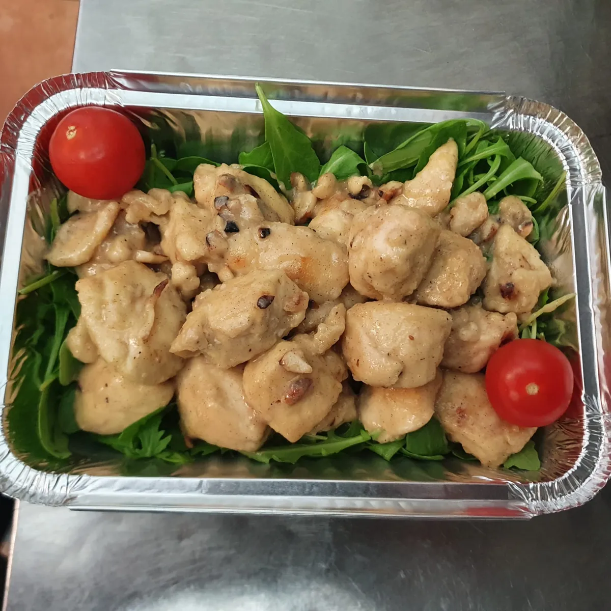 Bocconcini di pollo da asporto